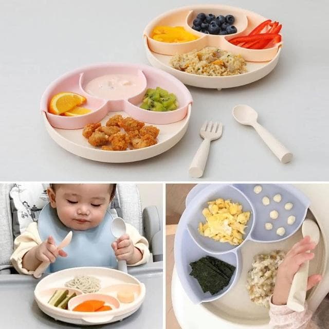 【Miniware】天然聚乳酸分隔餐盤組 兒童餐具 分隔餐具