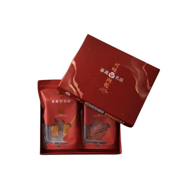【可味肉乾】可味肉乾 珍藏禮盒 2入組 甜在心蜜汁肉乾+任選(中秋禮盒/小資禮盒/送禮/伴手禮/禮物/過年禮盒)