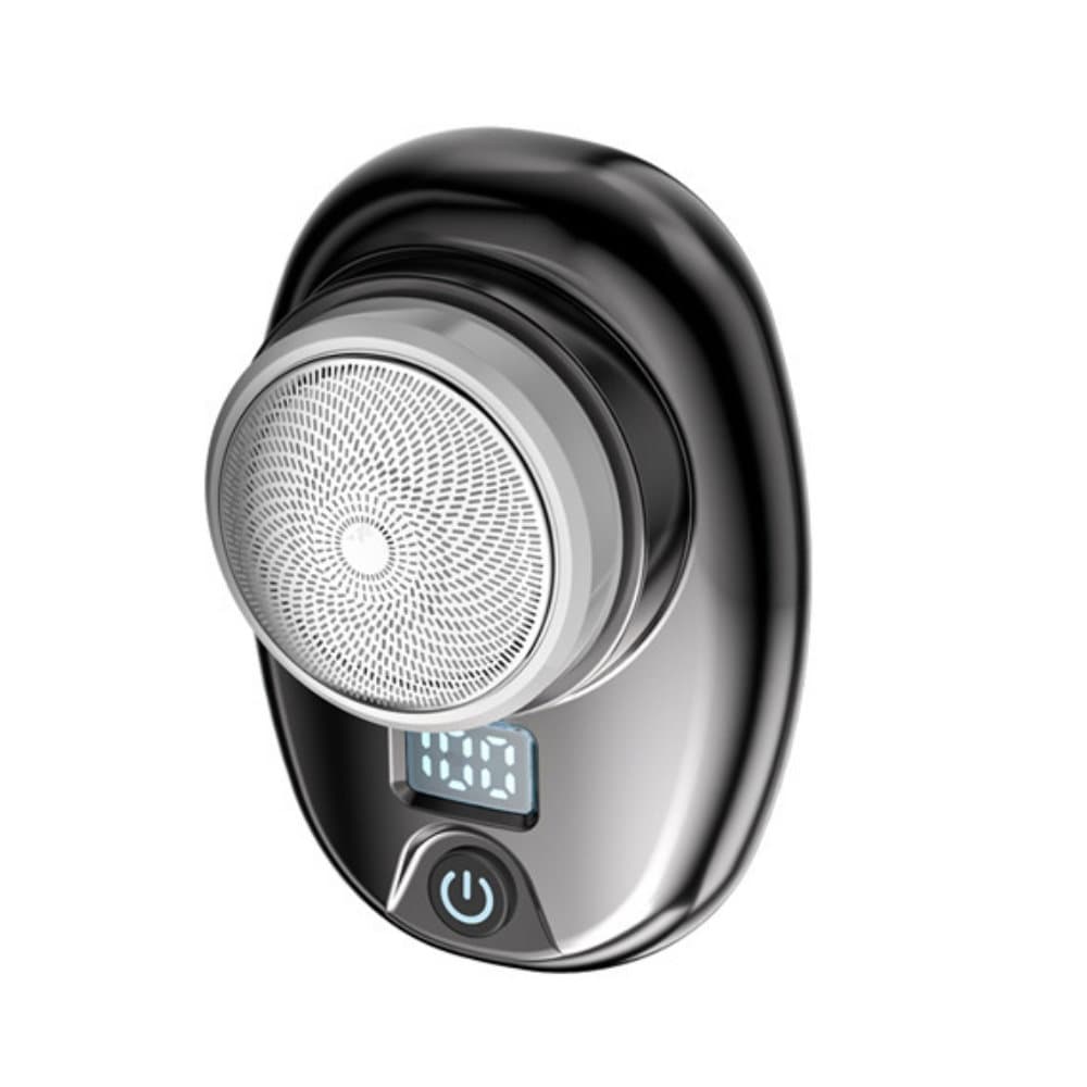 迷你刮鬍刀 USB 乾濕兩用 電量顯示 刮鬍刀 鋁合金 電動刮鬍刀 小鋼炮 剃鬚刀 GL360