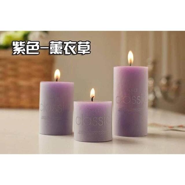 佳音書坊/蠟燭燭台 香薰蠟燭 浪漫無煙歐式精油spa 大圓柱燭光晚餐蠟燭 去煙味
