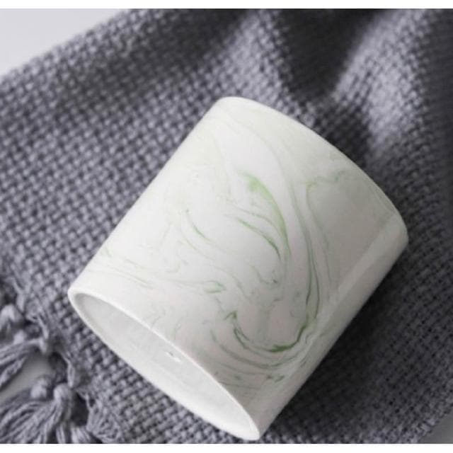 佳音書坊/園藝 牧師花藝系列：(底有孔)工廠直銷創意北歐多肉大理石紋植物盆栽擺件家居裝飾擺設多肉花盆