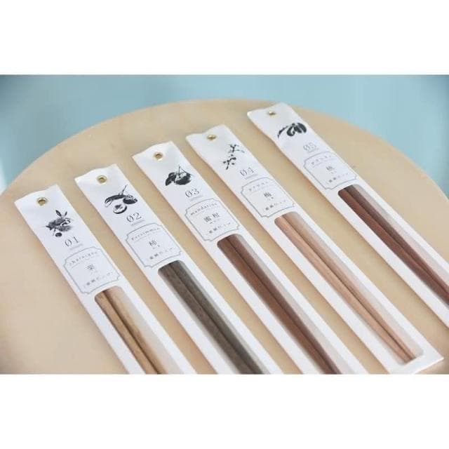 高質感天然木筷 (交換禮物 聖誕禮物 日本製 tetoca 100%純木 日本餐具 筷子)