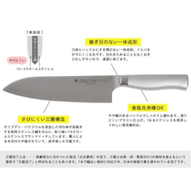 【柳宗理】日本高質感不鏽鋼料理刀 刀刃長10cm(交換禮物 聖誕禮物 菜刀 水果刀 小刀)