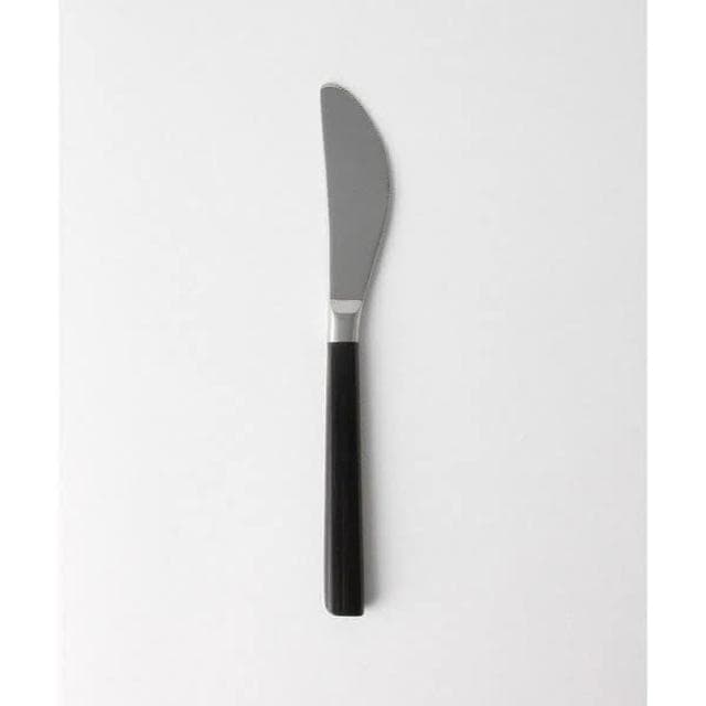 【柳宗理】日本高質感黑柄樺木不鏽鋼甜點刀21.5cm(交換禮物 聖誕禮物 餐刀)