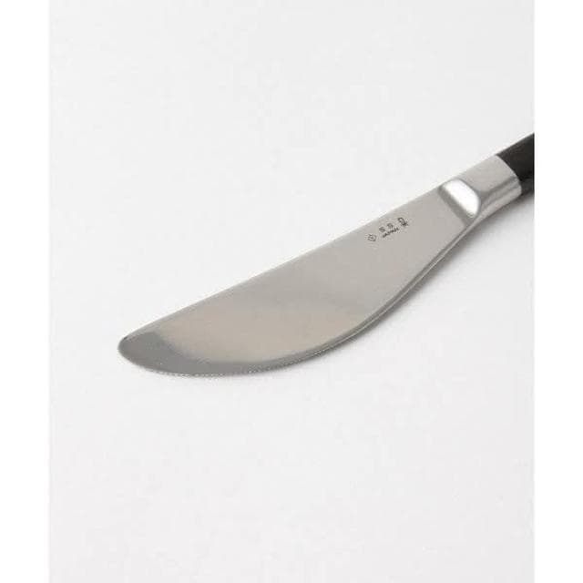 【柳宗理】日本高質感黑柄樺木不鏽鋼甜點刀21.5cm(交換禮物 聖誕禮物 餐刀)