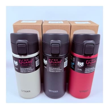 【TIGER 虎牌】日本超輕量質感彈蓋保溫瓶 360ml (交換禮物 聖誕禮物 保溫保冷 MKA-K036)