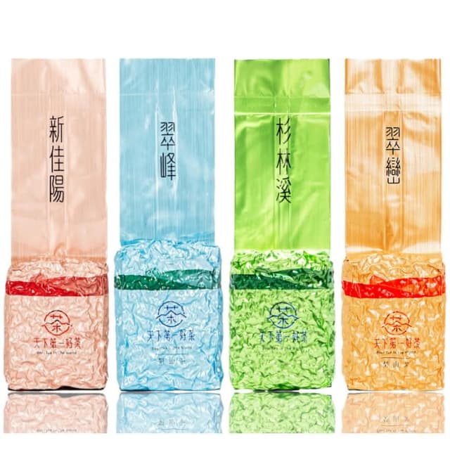 【天下第一好茶】平價好茶組-新佳陽&翠峰&杉林溪&翠巒茶 一斤 600g