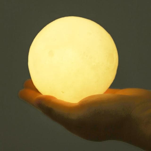 月球小夜燈 LED  月球臺燈 拍照道具 房間裝飾 氣氛燈 聖誕禮物 交換禮物