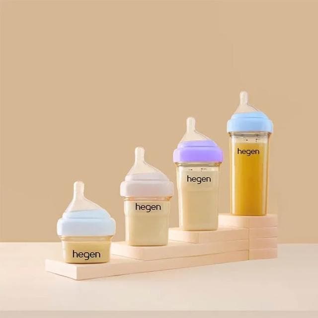 【hegen】金色奇蹟PPSU多功能方圓型寬口奶瓶 330ml