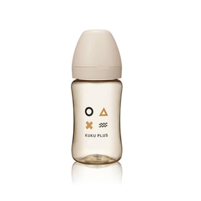 【KU.KU. 酷咕鴨】KUKU PLUS純真之瞳寬口PPSU奶瓶240ml