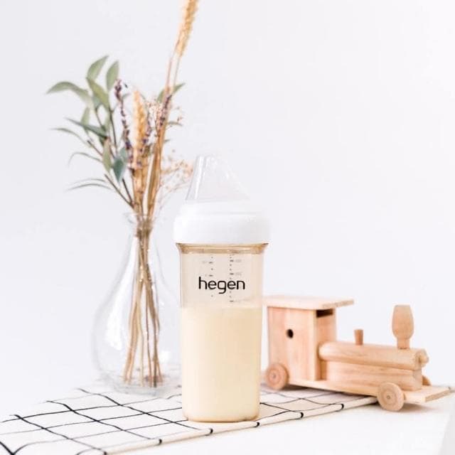 【hegen】兩支必備組 330ml(寬口奶瓶 330ml雙瓶組+水杯蓋)