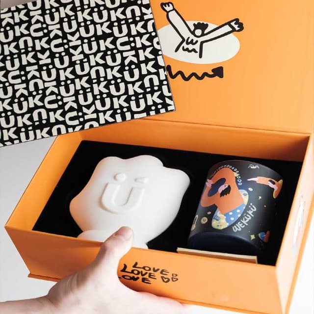 【duahostore】WEKUKU 雪松 掌握隨便賺賺 蠟燭香氛家居設計藝術插畫