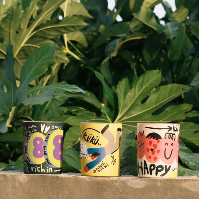【duahostore】WEKUKU 木（簡裝） 掌握財富密碼 蠟燭香氛家居設計藝術插畫