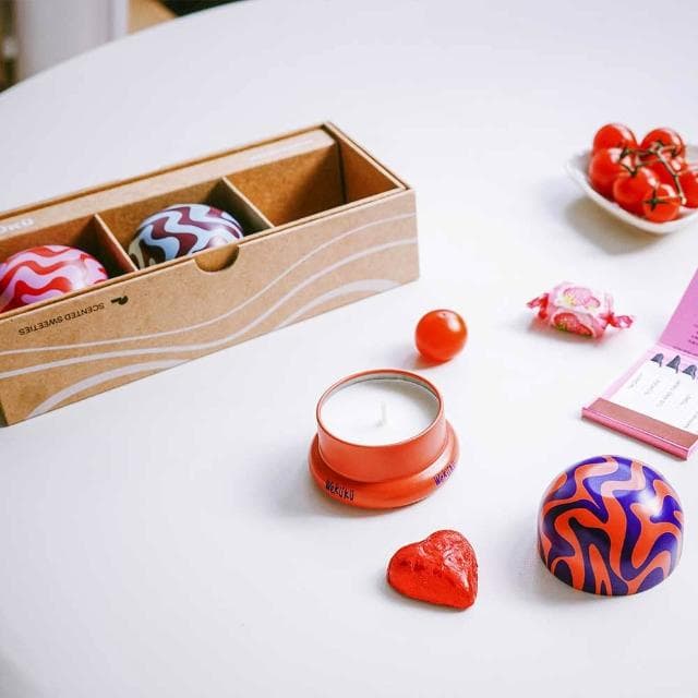 【duahostore】WEKUKU 罐罐系列 SCENTED SWEETIES 花香果香調 香氛蠟燭