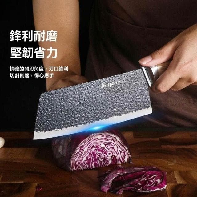 【匠藝家居】日式菜刀 廚房刀具套組 刀具組 砧板 案板 菜刀 刀具 廚房剪刀 多用刀 廚師刀 料理刀 菜刀 鋼刀 十六件套