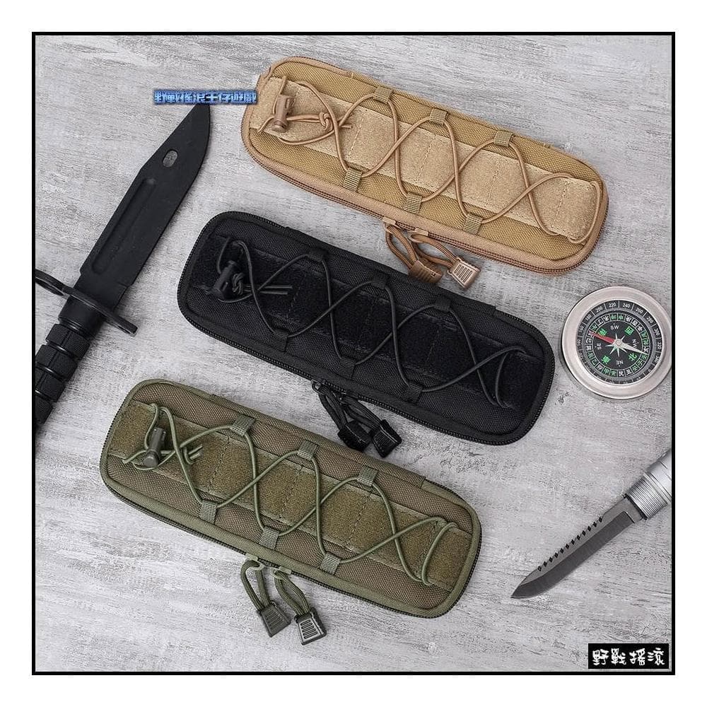 野戰搖滾 MOLLE 多功能戰術刀具包、工具包 (黑色、狼棕色、軍綠包) 生存遊戲腰掛刀包刀套刀袋刀鞘工具刀刺刀雜物包