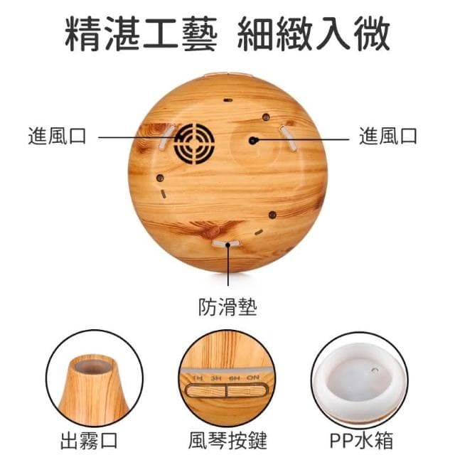 水氧機 超音波負離子水氧機 擴香機 香氛機 木質精油機 加濕器 薰香 水溶性精油 水氧機 香氛精油