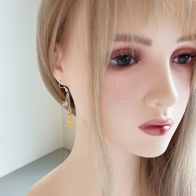 山水之寶 925純銀耳環 滿斗星空 期許我們每一天都在進步 黃玉 S925純銀 水晶耳環 耳骨夾 耳飾 耳墜 飾品 耳骨環 耳朵配件 夾式耳環 無耳洞可戴 配飾 生日禮物