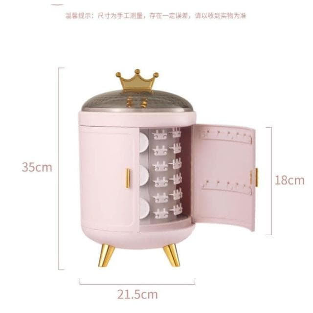 💕 集美家居生活館 💕高檔防氧化項鍊耳環收納盒 大容量輕奢耳飾品首飾盒 展示架子 抗氧化收納 首飾收納盒 收納櫃 收納箱