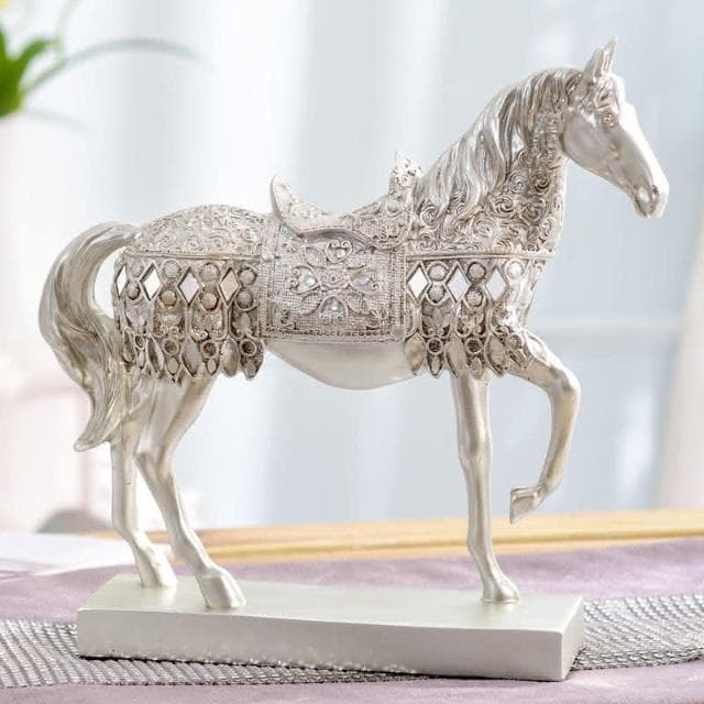 免運費/免關稅 高檔輕奢裝飾擺件 家裡客廳酒櫃擺件 電視櫃房間桌面馬擺件 旺宅工藝品裝飾品 喬遷禮物 玄關擺件 裝飾品