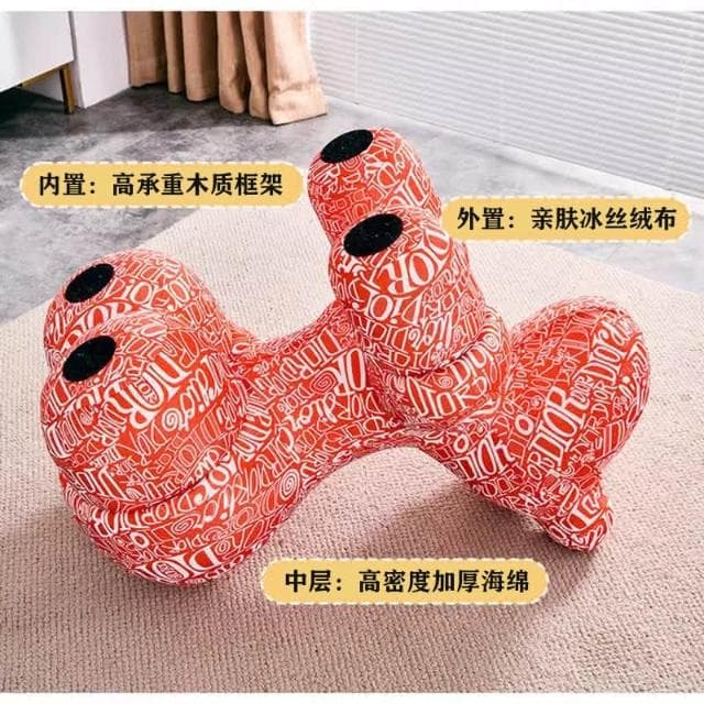 網紅小馬椅創意椅子座椅造型兒童動物凳客廳落地裝飾擺件喬遷禮物