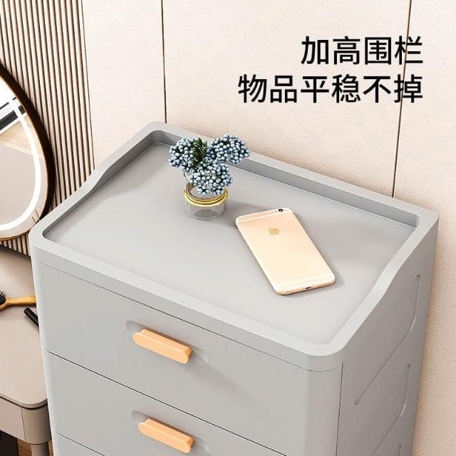 批發客廳收納櫃子抽屜式加厚五斗櫃寶寶嬰兒童衣櫃塑膠玩具儲物櫃