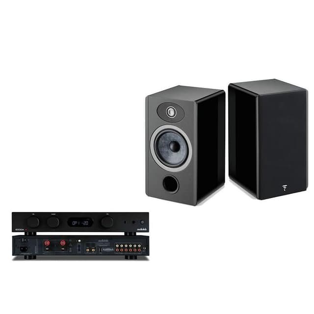 Audiolab 音響組合 6000A 數位藍芽擴大機+ FOCAL Vestia N1 書架式喇叭
