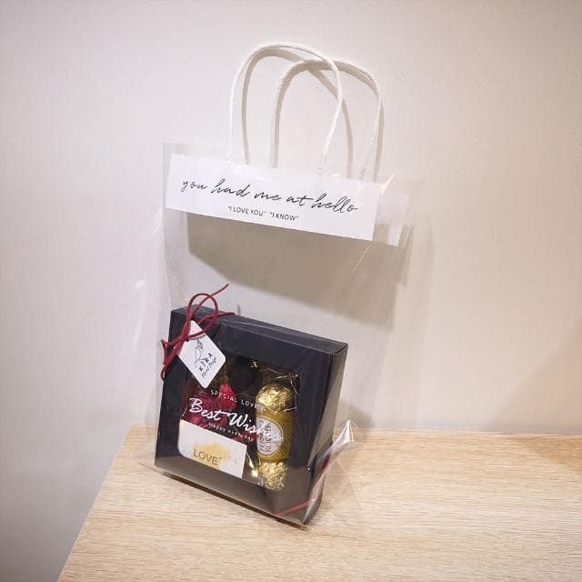 KIRA與花花藝Best wishes迷你小花束金莎禮盒/黑色款/星空藍(乾燥花/生日禮物/情人節禮物/交換禮物)