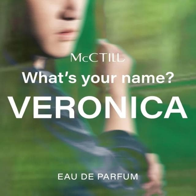 【McCTILL 美珂媞歐】Name系列_Veronica 絕色佳人 中性木質調 淡香精 香水 香氛 香水推薦(50ml)