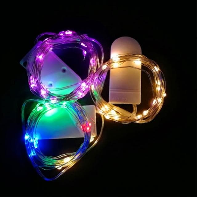 七彩燈串 1米 LED燈 禮物裝飾 燈 燈串 燈飾