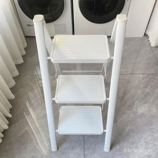 免運 可開髮票 喬遷之喜紅梯子傢用折疊伸縮加厚室內多功能樓梯凳人字梯搬傢禮物傢用梯子 三步梯 四步梯 鋼梯 兩步梯