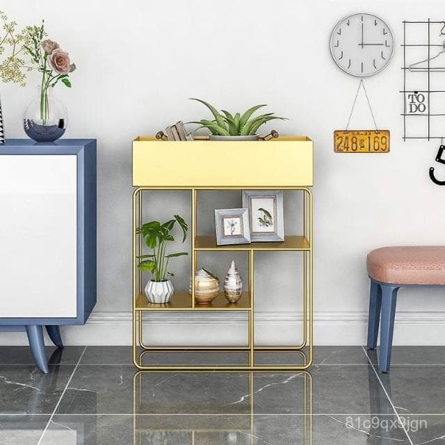 🎉特價下殺 花架 陽臺花架 落地架 北歐鐵藝花架子臥室內陽臺客廳置物架落地式綠蘿花盆架多肉植物架 植物花架 盆栽架