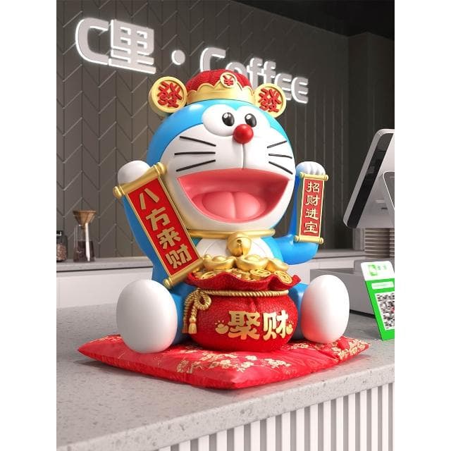 招财猫摆件电动手摇开业礼物店铺前台招手客厅玄关装饰品乔迁礼物