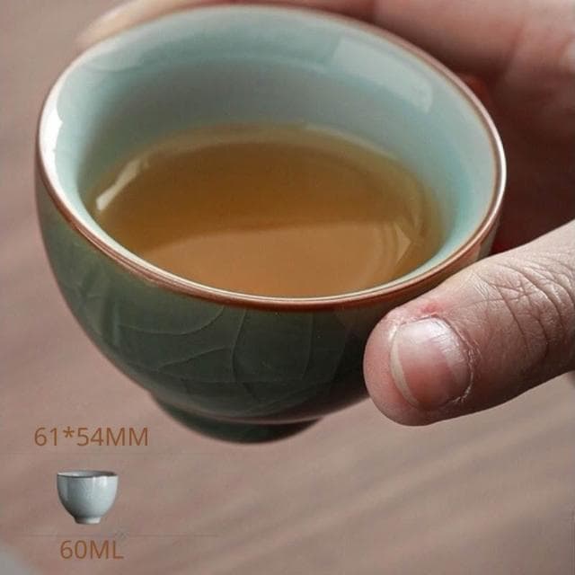 茶杯 水杯 陶杯 仿宋五大名窯茶杯 茶具 茶壺 汝窯 鈞窯 官窯 定窯 哥窯 茶具組 泡茶組 禮盒