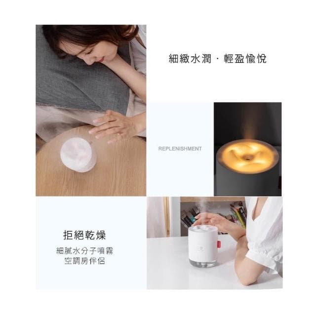 衝評超低價 雪山H2O加濕器 無線加濕器 純加濕 噴霧機 車用 臥室加濕 生日禮物 交換禮物 水氧機