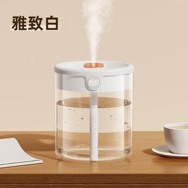 小楊哥推薦 2L大容量加濕器家用臥室靜音小型簡易usb插電孕婦嬰兒空氣辦公室桌面便攜式迷你噴霧空氣淨化器