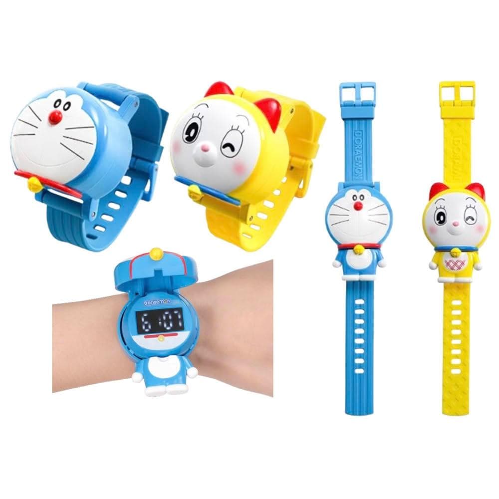 【Doraemon 哆啦A夢】靈動創想 哆啦A夢 手錶 Q變手錶 兒童版 男孩 女孩 小學生 Doraemon 哆啦A夢 哆啦美 生日 禮物 變形玩具 送禮 變形手錶 交換禮物 聖誕禮物