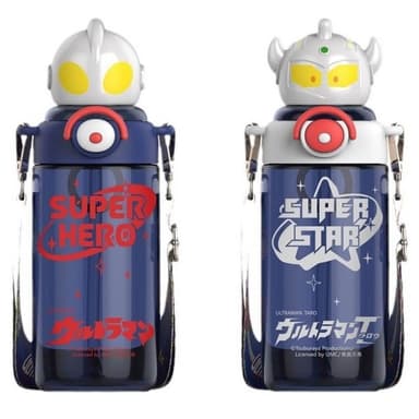 奧特曼 陽光吸管太空杯 650ml ( 正版授權 鹹蛋超人 運動水壺 兒童水壺 大容量水瓶 隨身水壺 隨身杯 母嬰Tritan材質 奧特曼 水杯 茶杯 保溫 保溫杯 送禮 生日禮物 交換禮物 聖誕禮物)65#2