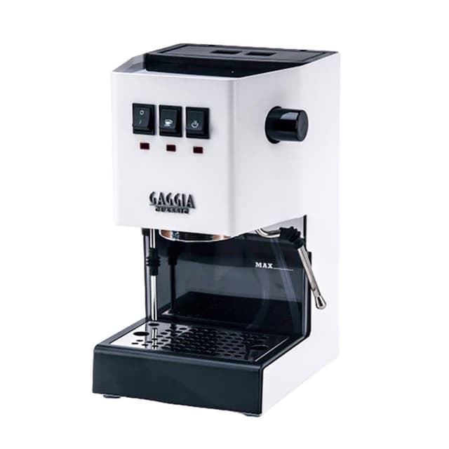 【Tiamo】GAGGIA CLASSIC Pro 專業半自動咖啡機 - 升級版 110V 極地白(HG0195WH)