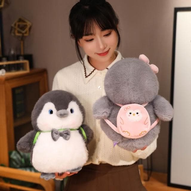 可爱小企鹅毛绒玩具布娃娃女孩床上抱睡公仔玩偶睡觉抱枕生日礼物