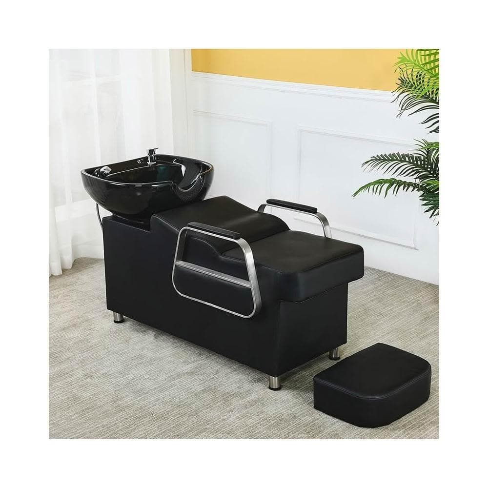 工廠直銷網紅半躺理髮店時尚洗頭床簡約高檔髮廊美髮店陶瓷沖水床