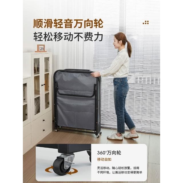 瑞仕達折疊床單人辦公室午休午睡床家用簡易躺椅成人床行軍陪護床