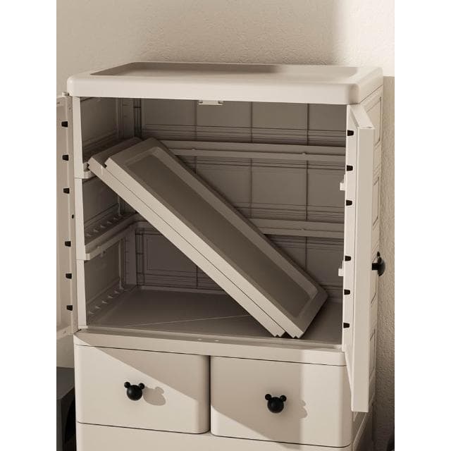 70/80cm特大加厚寶寶衣櫃嬰兒收納櫃簡易兒童衣櫥衣服整理儲物櫃