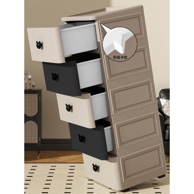 收納櫃抽屜式衣服雜物客廳零食儲物櫃箱嬰兒寶寶兒童置物架床頭櫃