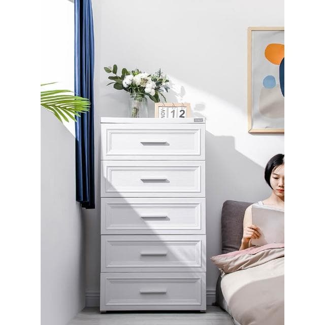 加厚抽屜式收納櫃塑膠多層兒童寶寶嬰兒衣櫃儲物櫃整理櫃五斗櫃子