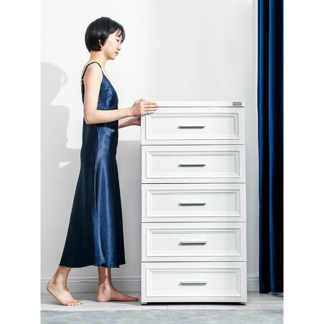 加厚抽屜式收納櫃塑膠多層兒童寶寶嬰兒衣櫃儲物櫃整理櫃五斗櫃子