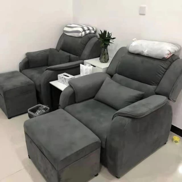 美甲椅 美容椅 美睫椅 美甲椅子足浴足療電動沙發專業美甲美睫按摩沐足洗浴大廳躺椅泡腳修腳采耳