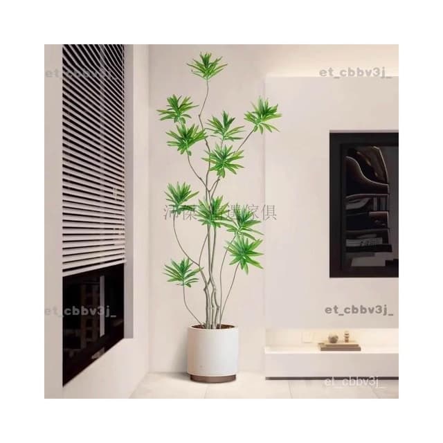 熱賣🌈大型仿真綠植仿生盆栽百閤竹假樹植物高端輕奢室內客廳裝飾花擺件 盆栽 居傢裝飾 仿真植物 人造樹 假樹 假植物