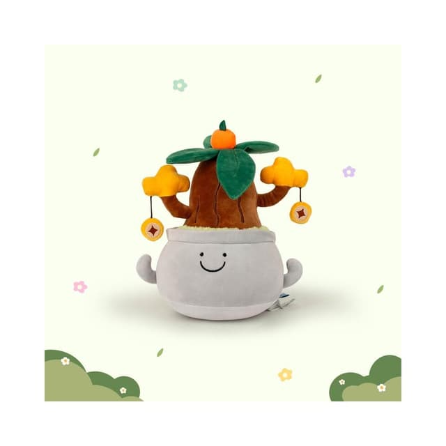 發財樹擺件創意玩偶生日禮物女生送男生女朋友閨蜜520伴手禮掛件