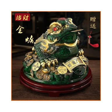 招財金蟾 旋轉三足蟾蜍 金蟾 招財擺件 玄關擺飾 財位擺飾 擺件 風水擺件 招財 聚財 開幕送禮 喬遷 開幕 禮物